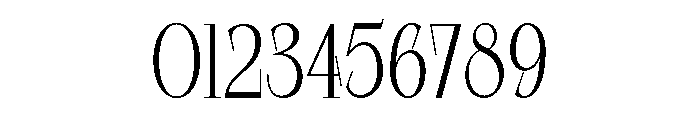 Dorevant Regular Font OTHER CHARS