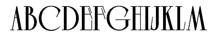 Dorevant Semi Bold Font UPPERCASE