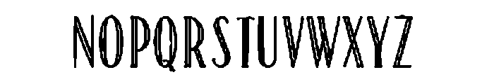 Dorevyn Regular Font UPPERCASE