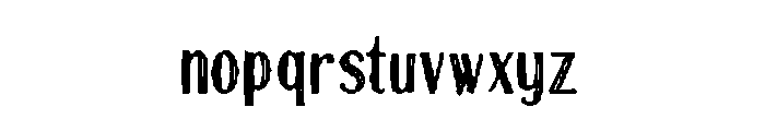 Dorevyn Regular Font LOWERCASE