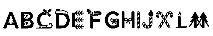 Dorian Regular Font UPPERCASE