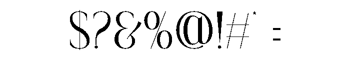 Dorine Bofalo Font OTHER CHARS