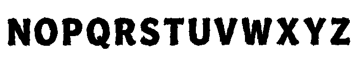 Doris Regular Font LOWERCASE