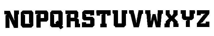 Dorsey Regular Font UPPERCASE