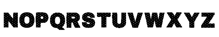 Dot Bold Regular Font LOWERCASE