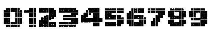 Dot Monolith Brutal Font OTHER CHARS