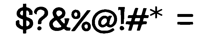 Dot_O Font OTHER CHARS