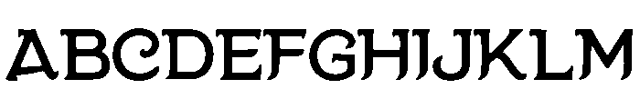 Dot_O Font UPPERCASE