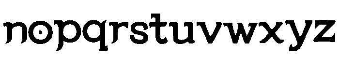 Dot_O Font LOWERCASE