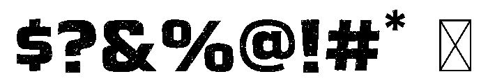 DotBlock Brutalist Font OTHER CHARS