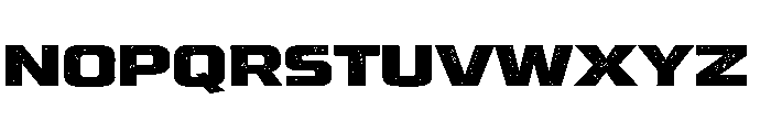 DotBlock Brutalist Font UPPERCASE