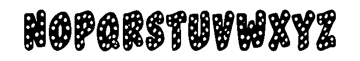 DotNova Font UPPERCASE