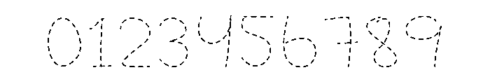DotStitch Font OTHER CHARS
