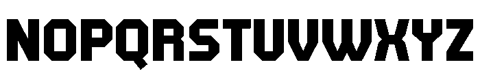 Doted Regular Font UPPERCASE