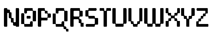 Dotmax Regular Font LOWERCASE