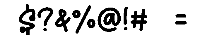 Dotplays Font OTHER CHARS