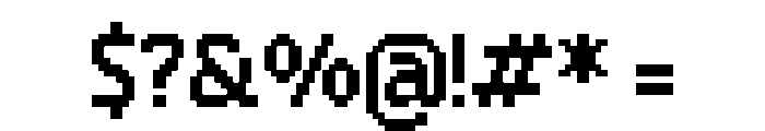 Dotshift Pixel Font OTHER CHARS