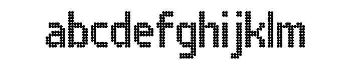 Dotshift FONT