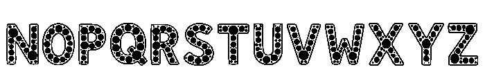 Dotstone Regular Font LOWERCASE
