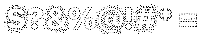 Dottanova Font OTHER CHARS