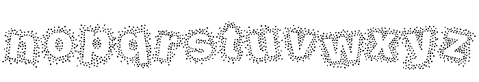 Dottanova Font LOWERCASE
