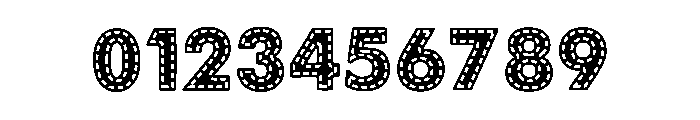 Dotted Lines Regular Font OTHER CHARS