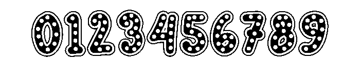 Dotted Sahira Regular Font OTHER CHARS