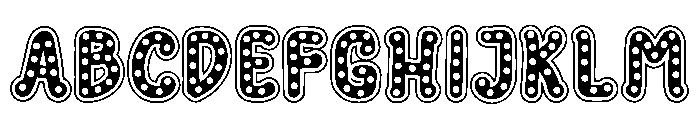 Dotted Sahira Regular FONT