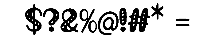 Dottie Font OTHER CHARS