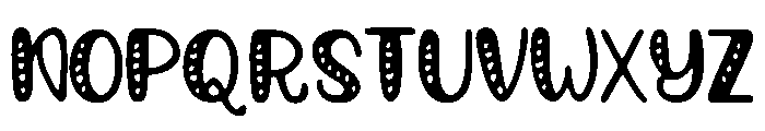 Dottie Font UPPERCASE