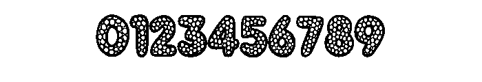 Dotty Pop Bubble By Squ Regular Font OTHER CHARS