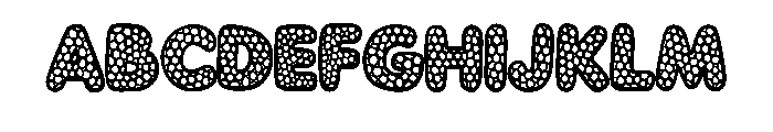 Dotty Pop Bubble By Squ Regular FONT