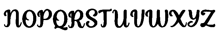 Double_Bass Font UPPERCASE