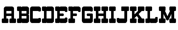 Double Bounce Font UPPERCASE