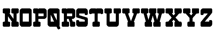 Double Bounce Font UPPERCASE