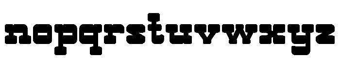 Double Bounce Font LOWERCASE