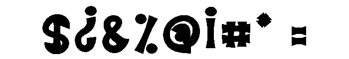 Double Date Font OTHER CHARS