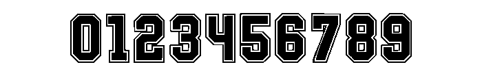 Double Jersey Regular Font OTHER CHARS