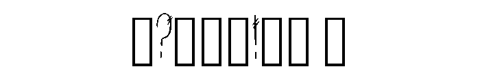 Double Stripe By Squeeb Regular Font OTHER CHARS