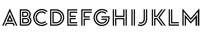 Doublez Bold Font UPPERCASE