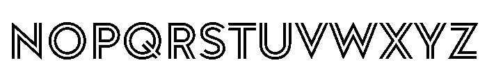 Doublez Bold Font UPPERCASE