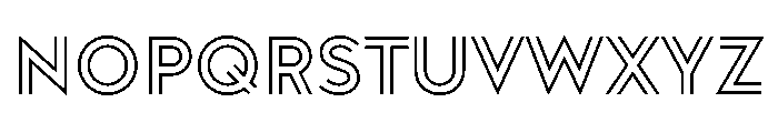 Doublez Regular Font UPPERCASE