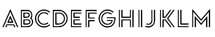 Doublez SemiBold Font UPPERCASE
