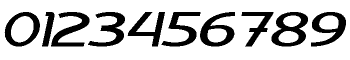 Douga Italic Font OTHER CHARS
