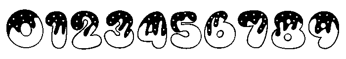 Doughnut day Font OTHER CHARS
