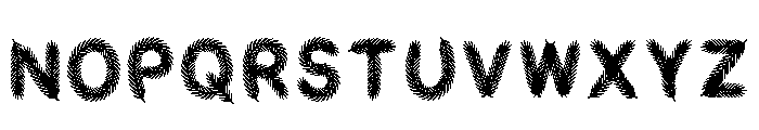 Douglas Regular Font LOWERCASE