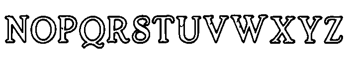 Dovequill Font UPPERCASE