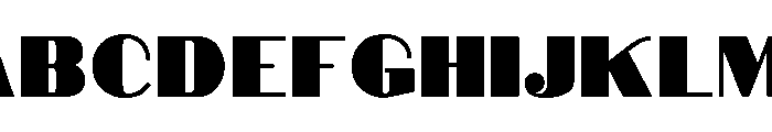 DovieraBold Font UPPERCASE