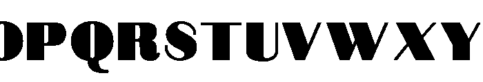 DovieraBold Font UPPERCASE