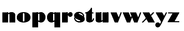 DovieraBold Font LOWERCASE